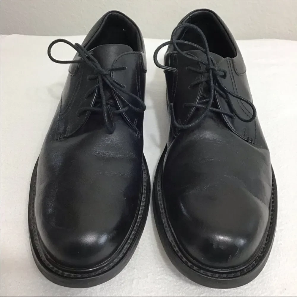 Red Wings Black Derby Lace Up Shoes 4070 Size 10